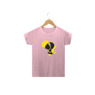 Nome do produto Camisa Infantil  - Coleção Mulheres Afro - Núbia