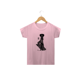 Nome do produto Camisa Infantil Unissex - Coleção Orixas Encanto e Axé By Vinicius Targa - Odô Iyá