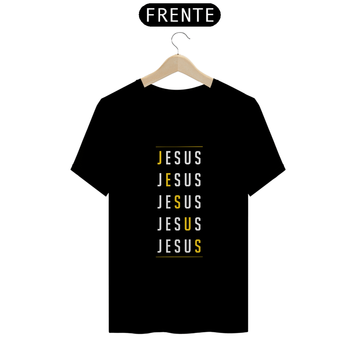 Nome do produto: CAMISA JESUS PERSONALIZADA