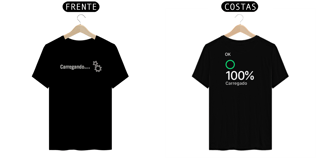 Nome do produto Camiseta Personalizada em Malha 100% Algodão | Impressão Digital (DTG)