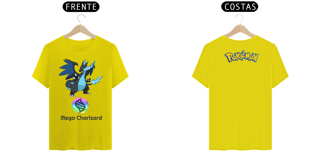 Nome do produto Camiseta Mega Charizard X