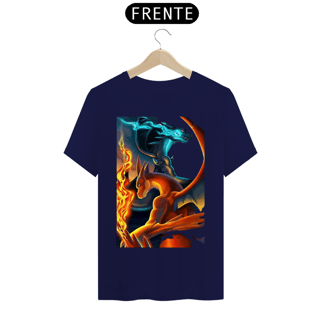 Nome do produto Camiseta Megas charizards X&Y