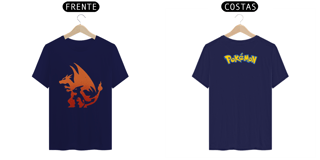 Nome do produto Camiseta Evolução Charmander