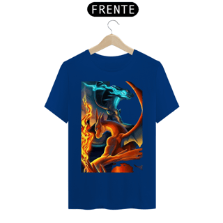 Nome do produto Camiseta Megas charizards X&Y