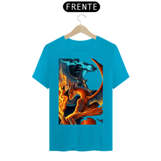 Nome do produto Camiseta Megas charizards X&Y