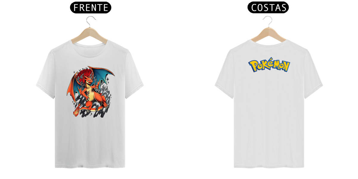 Nome do produto: Camiseta Charizard Y