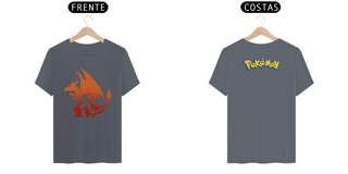 Nome do produto Camiseta Evolução Charmander