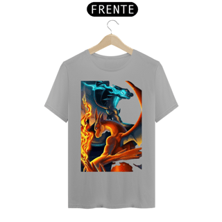 Nome do produto Camiseta Megas charizards X&Y