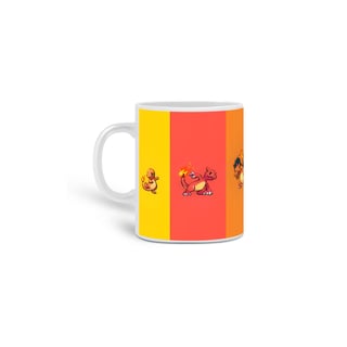 Nome do produto Caneca evolução de charmander