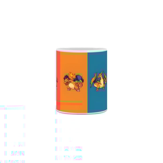 Caneca evolução de charmander