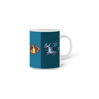 Nome do produto Caneca evolução de charmander