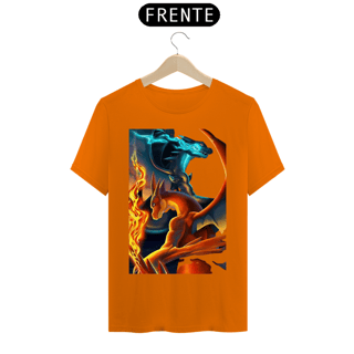 Nome do produto Camiseta Megas charizards X&Y