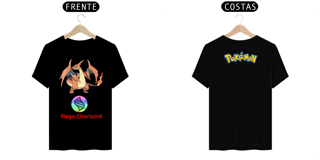 Nome do produto Camiseta Mega Charizard Y