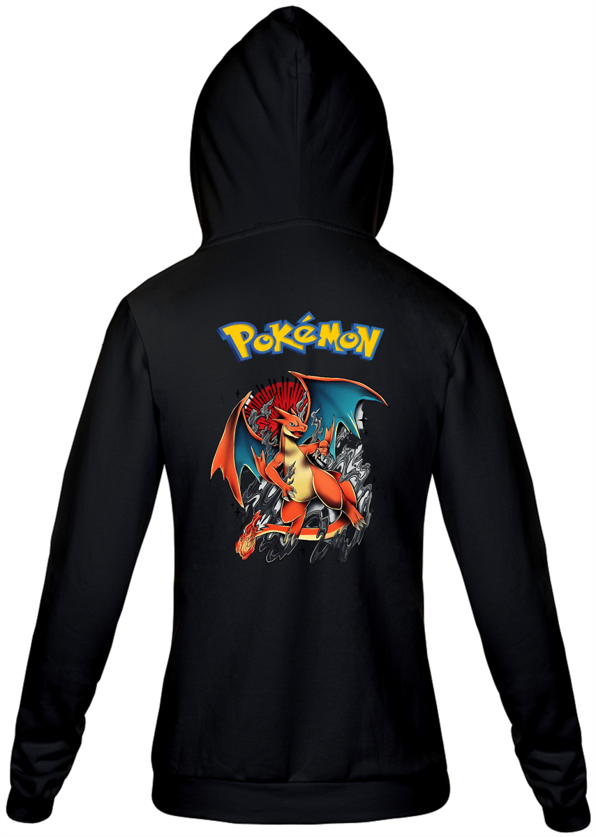 Nome do produto: Moletom Mega Charizard Y