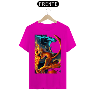 Nome do produto Camiseta Megas charizards X&Y