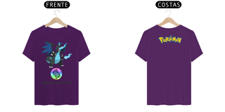 Nome do produto Camiseta Mega Charizard X