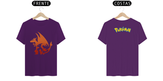 Nome do produto Camiseta Evolução Charmander