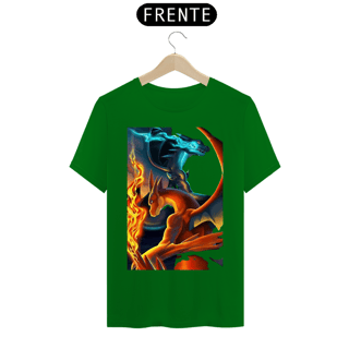 Nome do produto Camiseta Megas charizards X&Y