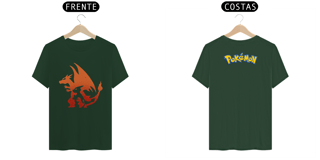 Nome do produto Camiseta Evolução Charmander