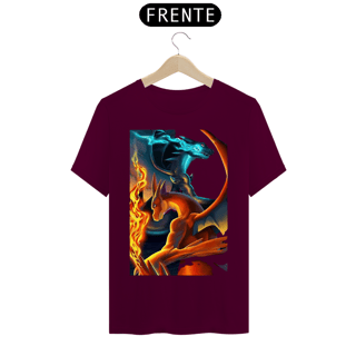 Nome do produto Camiseta Megas charizards X&Y