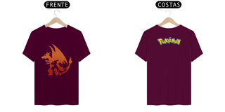 Nome do produto Camiseta Evolução Charmander
