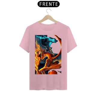 Nome do produto Camiseta Megas charizards X&Y