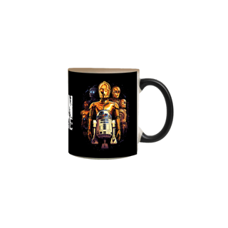 Nome do produto Caneca Mágica Droids Vintage 2