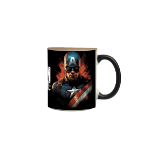 Nome do produto Caneca mágica Capitão América