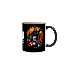 Nome do produto Caneca Mágica Mundo Marvel Retrô