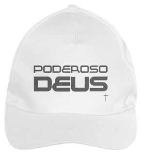 Nome do produto Boné Poderoso Deus fosco