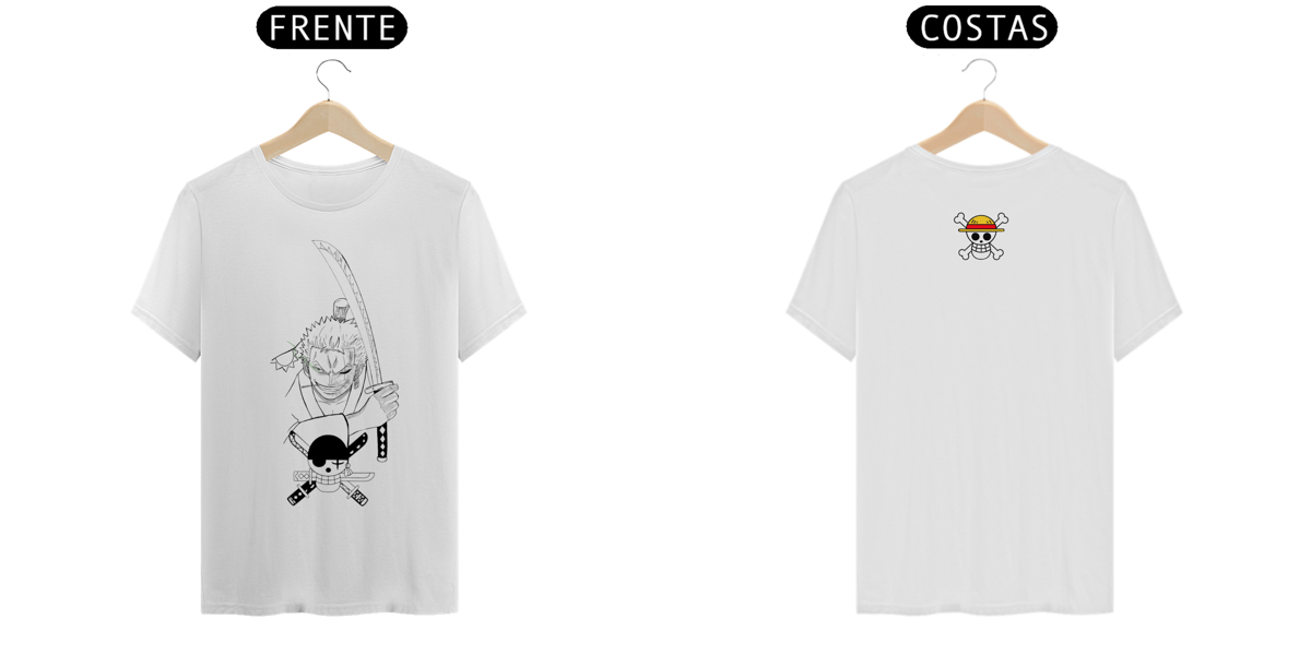Nome do produto: Camisa zoro one piece 