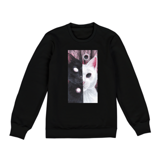 Moletom Yin Yang cat