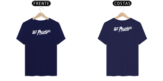Nome do produto Camiseta Masculina DJ Prodígio - Logo Frente Verso