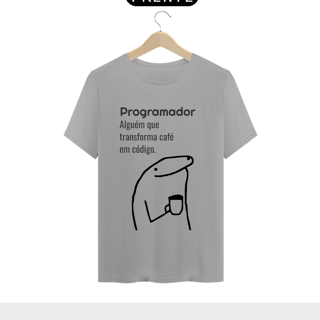 Nome do produto T-shirt personalizada - Programador
