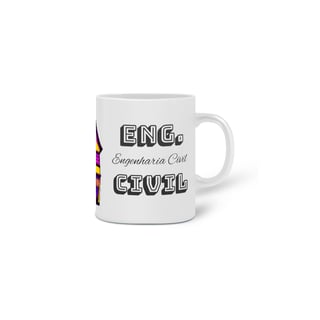 Nome do produto Caneca personalizada - Eng. Civil