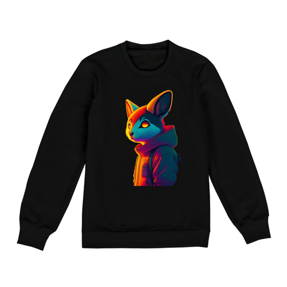 Moletom fechado personalizado - Coelho