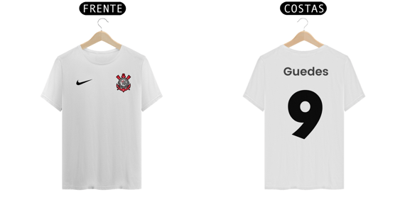 Camiseta Corinthians branca / Roger Guedes