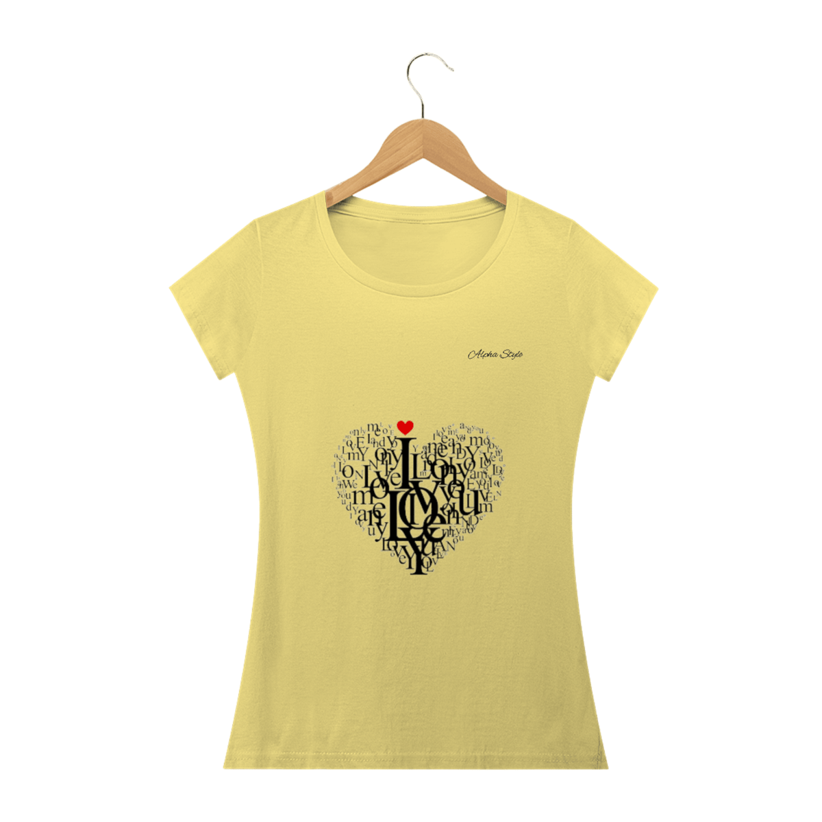 Nome do produto: Baby Long Alpha Style Coração