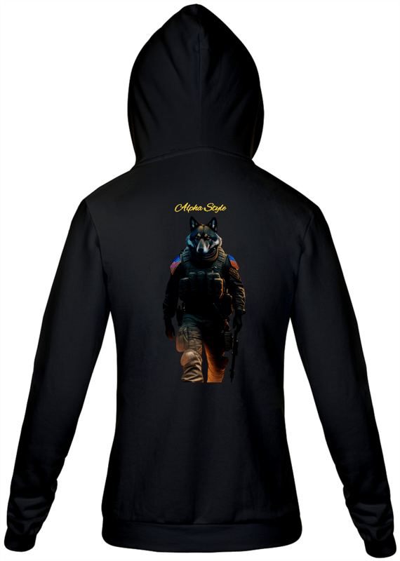 Moletom Alpha Style Lone Wolf