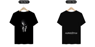 Nome do produto Camiseta Alpha Style Steel Skull