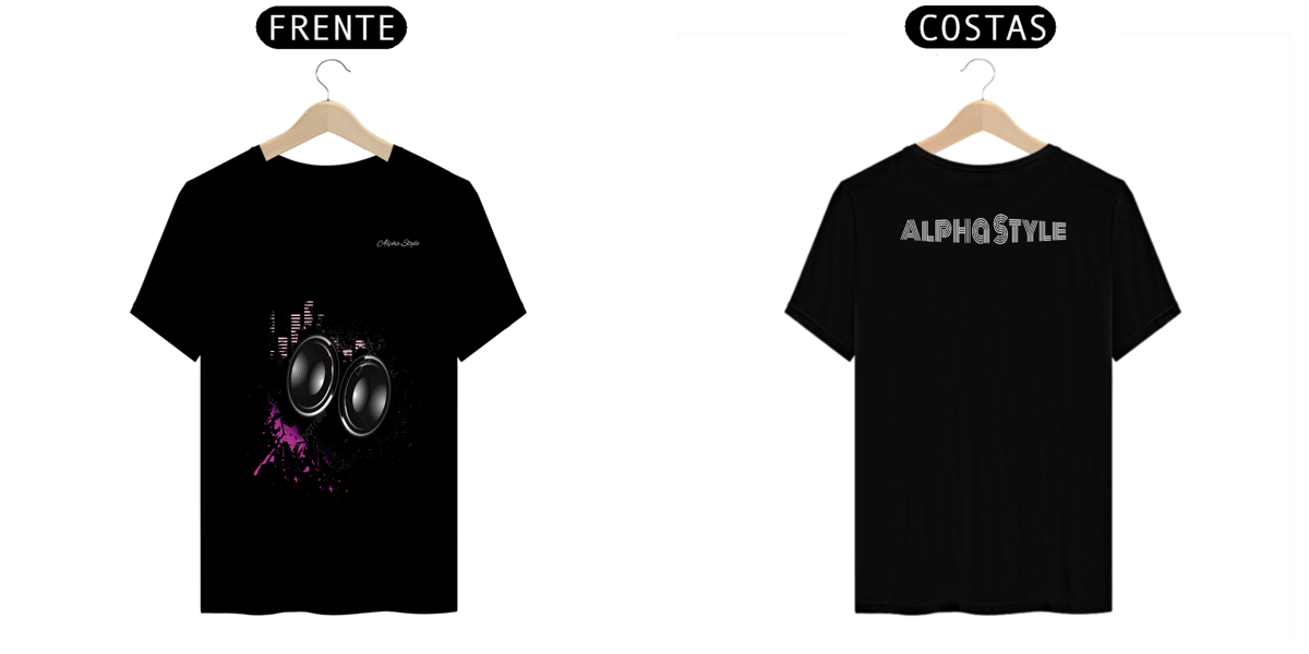 Nome do produto: Camiseta Alpha Style Sound