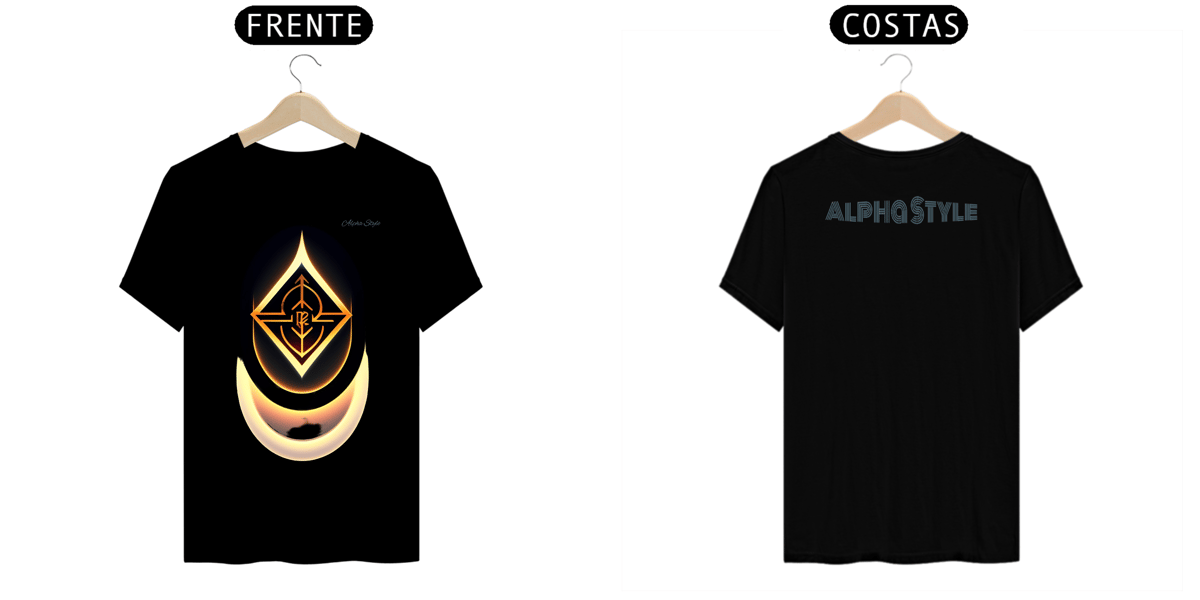Nome do produto: Camiseta Alpha Style Futuritic Gods