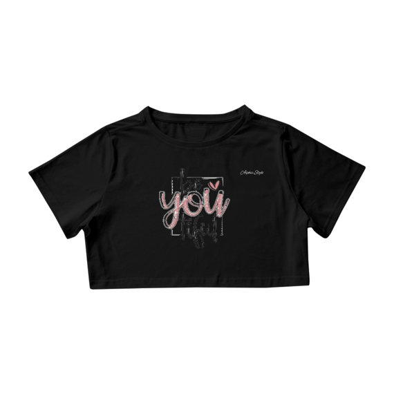 Camiseta Cropped Alpha Style Tiful