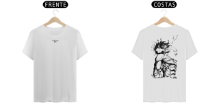 Nome do produto Eren Yeager - Attack on Titan (frente e costas - Branca)
