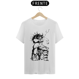 Nome do produto Eren Yeager - Attack on Titan (estampa na frente - Branca)