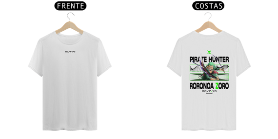 Roronoa Zoro - One Piece (frente e costas)