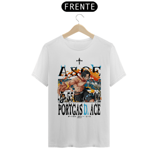 Nome do produto Portgas D. Ace - One Piece (estampa na frente)