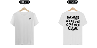Nome do produto Member Otaku Club (frente e costas)