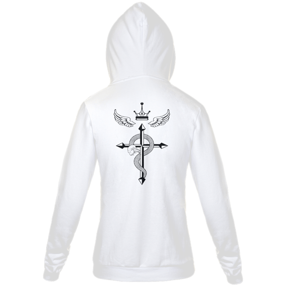 A cruz de Flamel - Fullmetal alchemist (costas)
