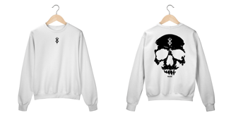 Nome do produto Caveira - Berserk (frente e costas)